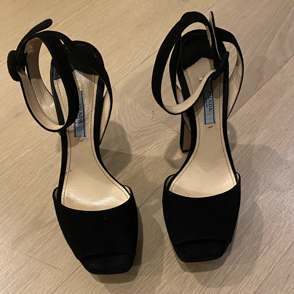 Prada Open Toe Platform’s - image 8